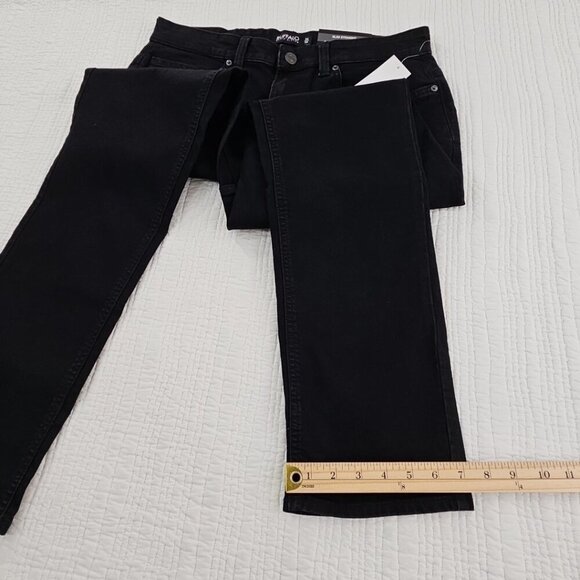 Buffalo David Bitton Evan Jeans Men's 34x32 NEW Black Wash Straight Stretch NWT - Picture 15 of 16